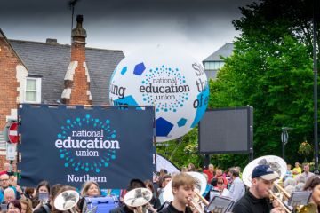 Durham, UK - 13th July 2019 135th Durham Miner's Gala aka Big Meeting.