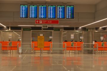 Empty border control Empty border control