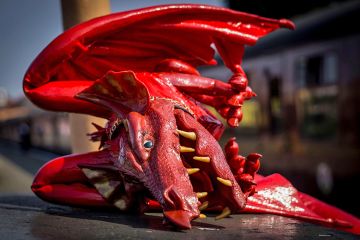 A fallen red Welsh dragon, illustrating whether the regulator Medr can find its teeth and reshape the Welsh university sector. A fallen red Welsh dragon, illustrating whether the regulator Medr can find its teeth and reshape the Welsh university sector.