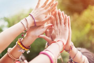 Female hands