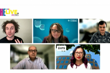 THE Live ANZ session on authenticity in online learning, homespun lessons