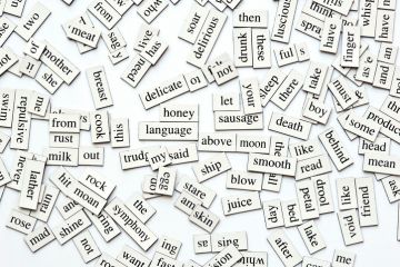 Fridge poetry
