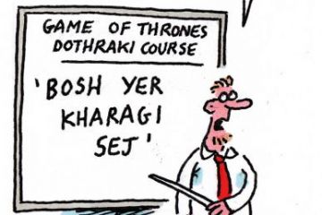 Game of Thrones cartoon