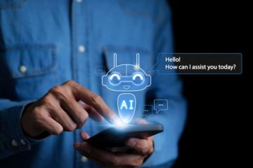 A visual representation of a chatbot A visual representation of a chatbot