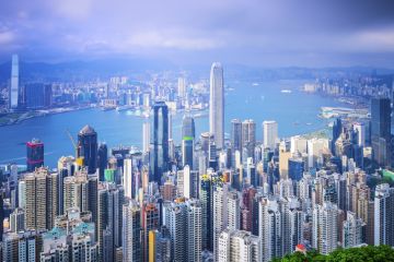 Hong Kong skyline Hong Kong skyline