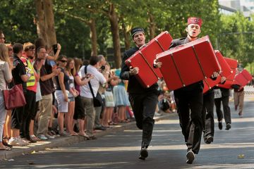 Hotel porter race