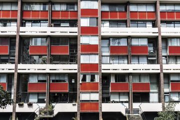 Block of Flats on Golden Lane Estate in London