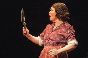 Imelda Staunton as Mrs Lovett, Sweeney Todd, Adelphi Theatre, London Imelda Staunton as Mrs Lovett, Sweeney Todd, Adelphi Theatre, London