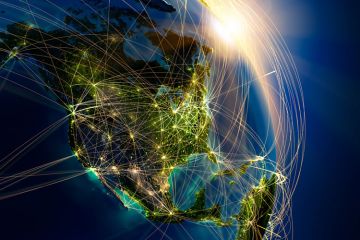 International travel, countries connected International travel, countries connected