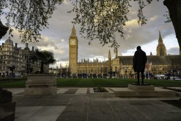 City of Westminster, London skyline with the Palace of Westminster, the Houses of Parliament building including the Elizabeth Tower City of Westminster, London skyline with the Palace of Westminster, the Houses of Parliament building including the Elizabeth Tower.