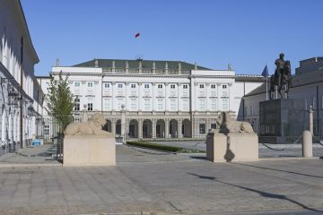 Presidential palace in Warsaw, Poland