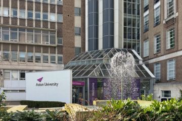 Main building of Aston University in Birmingham. Main building of Aston University in Birmingham.