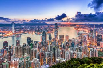Hong Kong city view