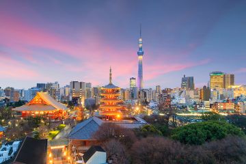 Tokyo skyline