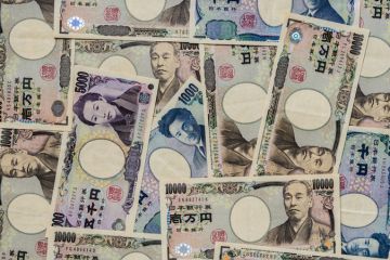 Japanese Yen currency bank note Japanese Yen currency bank note