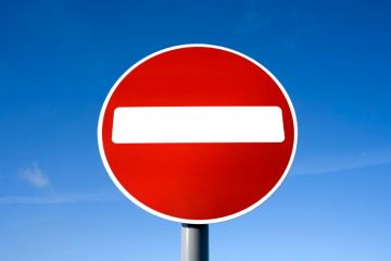 No entry sign