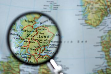 Scotland map