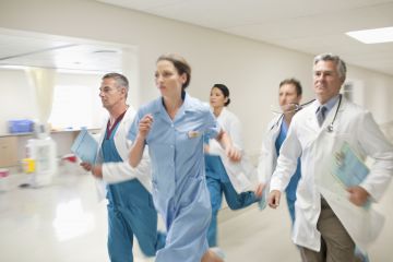 doctors running medics students ER clooney