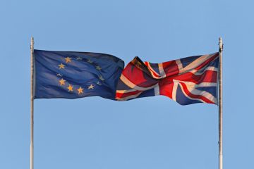UK and EU flags