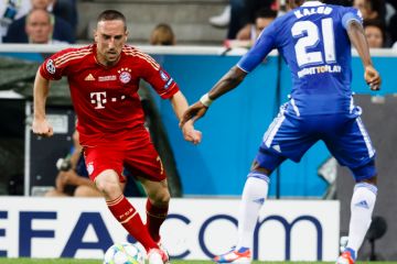 Bayern v Chelsea, football match