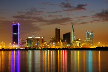 Bahrain skyline