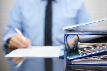 Folders of legal advice