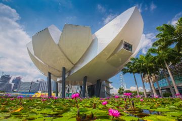 ArtScience Museum at Marina Bay Sands, Singapore ArtScience Museum at Marina Bay Sands, Singapore