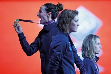 Italy's gold medallist Italy's gold medallist