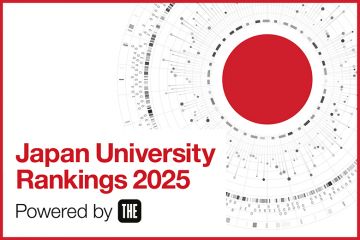 Japan University Rankings 2025 logo and graphic for methodology