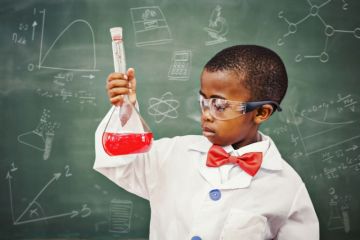 Child experimenting Child experimenting