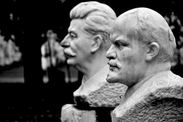Busts of Lenin and Stalin Busts of Lenin and Stalin