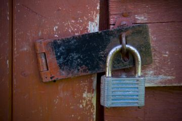 Locked door Locked door