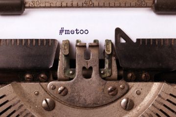 MeToo on typewriter