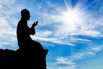 Muslim man praying Muslim man praying
