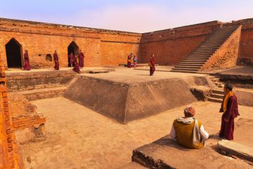 The site of ancient Nalanda University