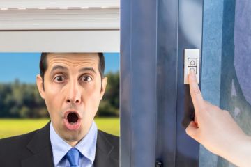 Nosey man outside window Nosey man outside window