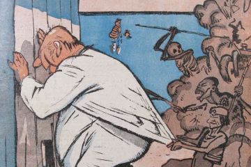 Novy Satirikon illustration, 1914 Novy Satirikon illustration, 1914