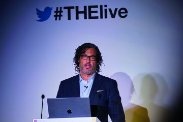 David Olusoga at THE Live 2021
