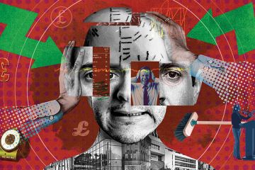 Illustration of going crazy