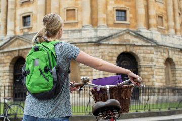 A female student at the University of Oxford