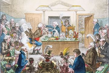 Scientific Researches! - New Discoveries in Pneumaticks! by James Gillray (1757-1815)