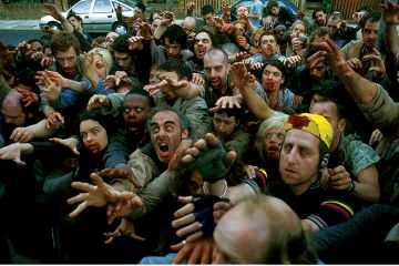 Film still from Shaun of the Dead