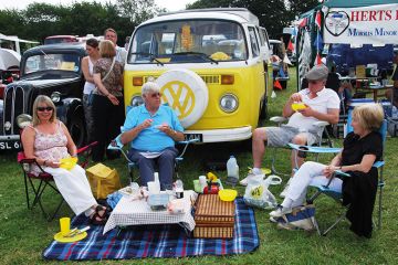People at a picnic
