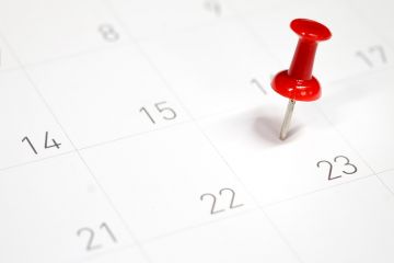 Pin on calendar