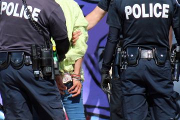 US police arrest someone US police arrest someone