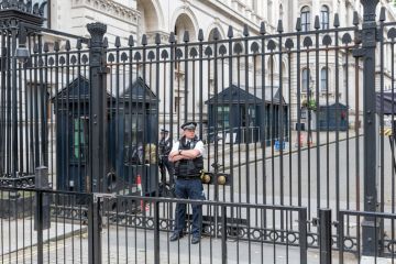 Police in Downing Street