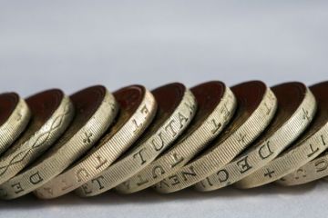 Pound coins