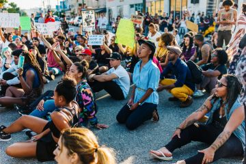 Racial injustice protesters