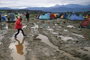 Refugee camp