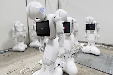 sleeping robots